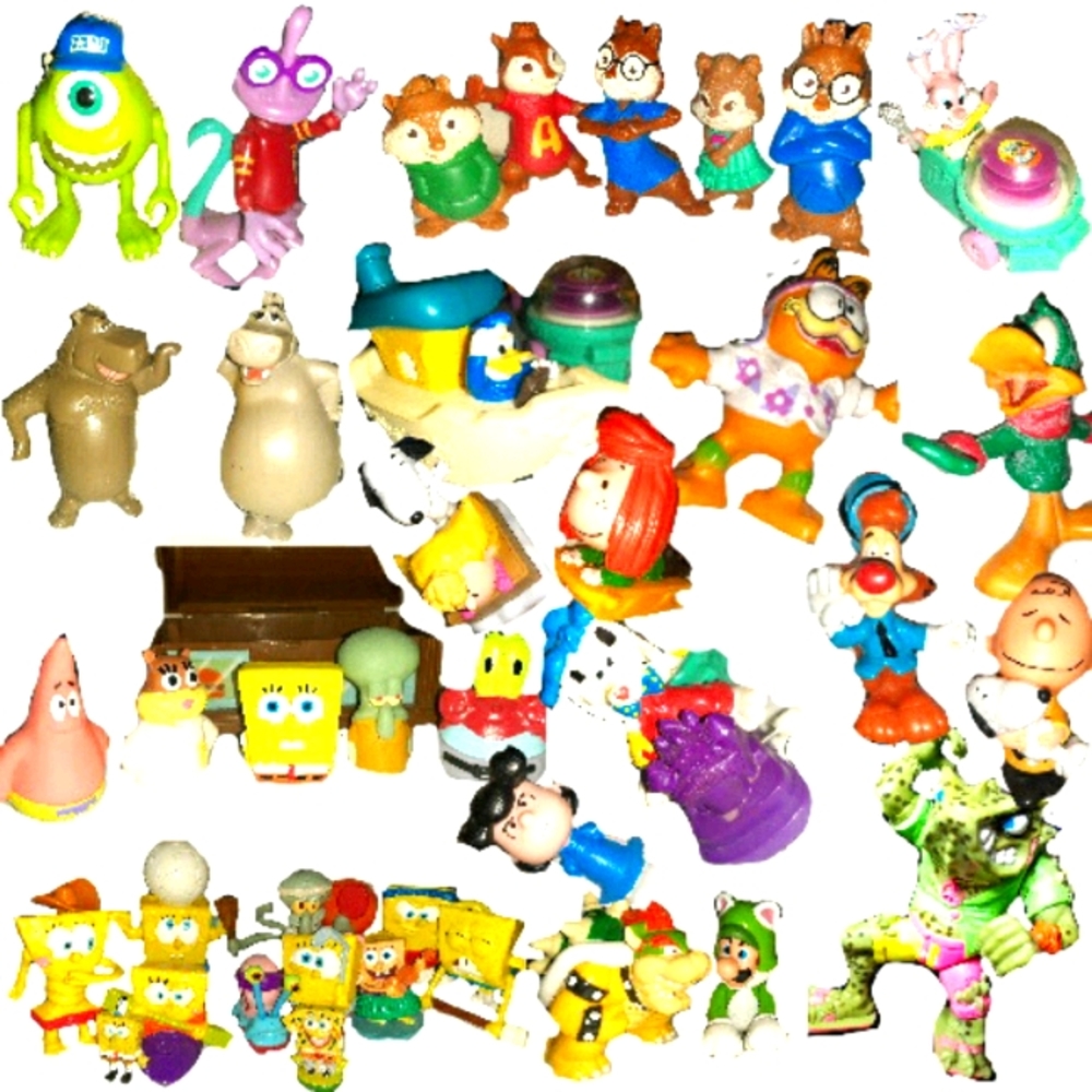 LARGE ASST OF HAPPY MEAL TOYS